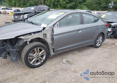 2017 Hyundai Elantra Se из США, поврежденный, VIN KMHD84LF6HU192901